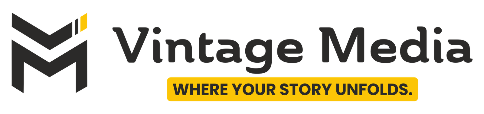 vintage media logo